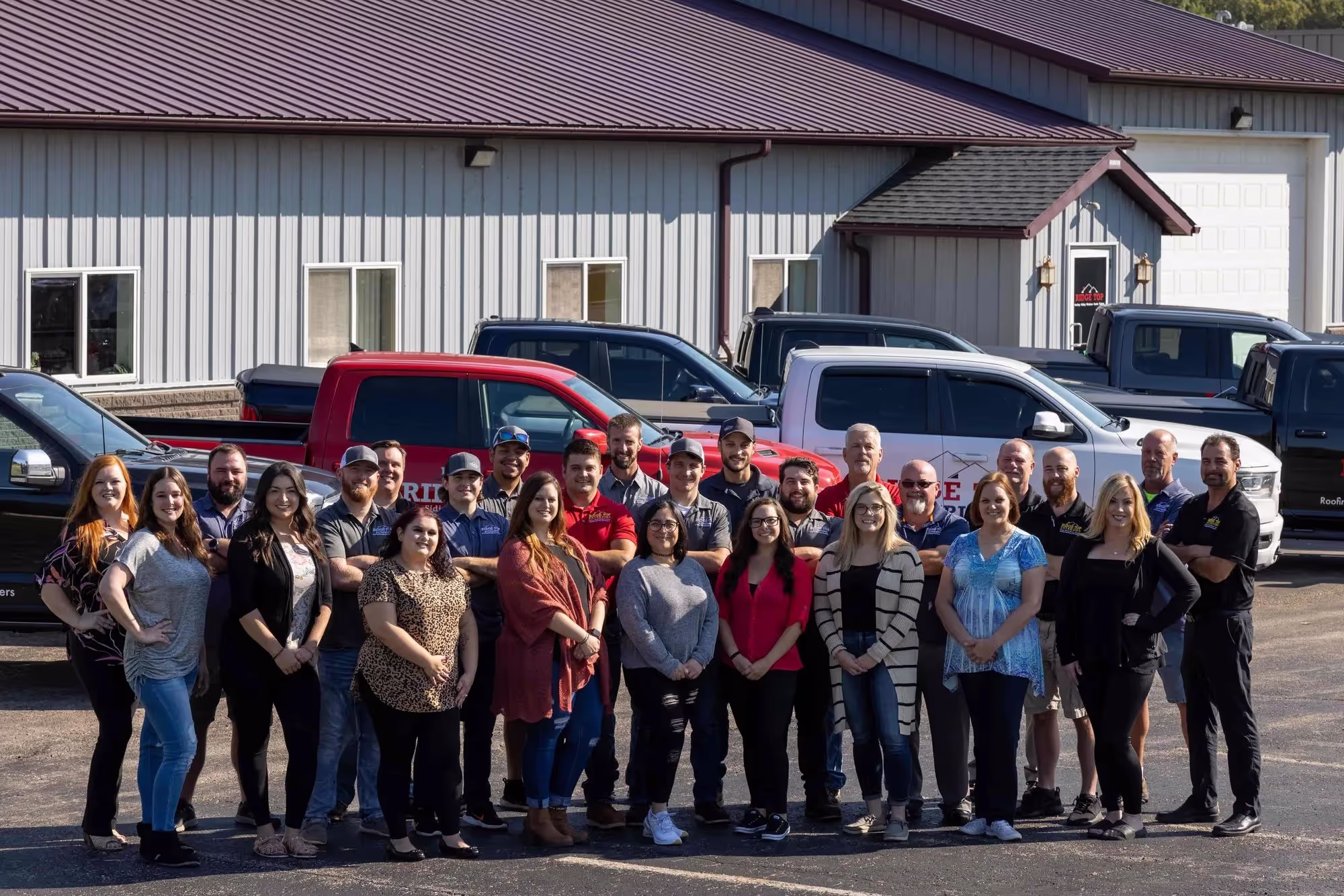 Ridge Top Exteriors Team Photo